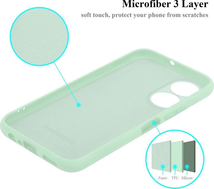 Productafbeelding Cadorabo TPU Liquid Silicone Hoesje voor Honor X7 (Honor X7)