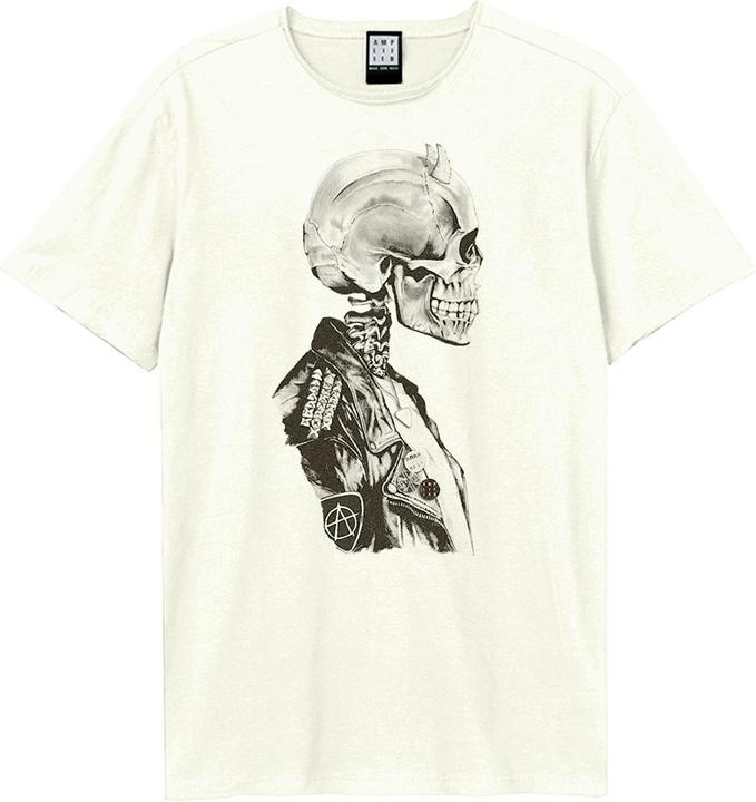 Actual product image Amplified Unisex Adult Death Of Punk Rock T-Shirt (XL)