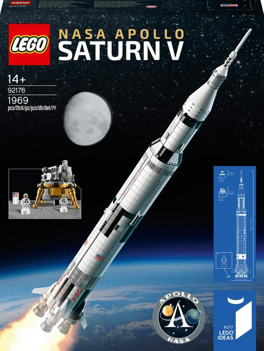 LEGO Saturno V Apollo della NASA (92176, LEGO Ideas, Set LEGO rari)