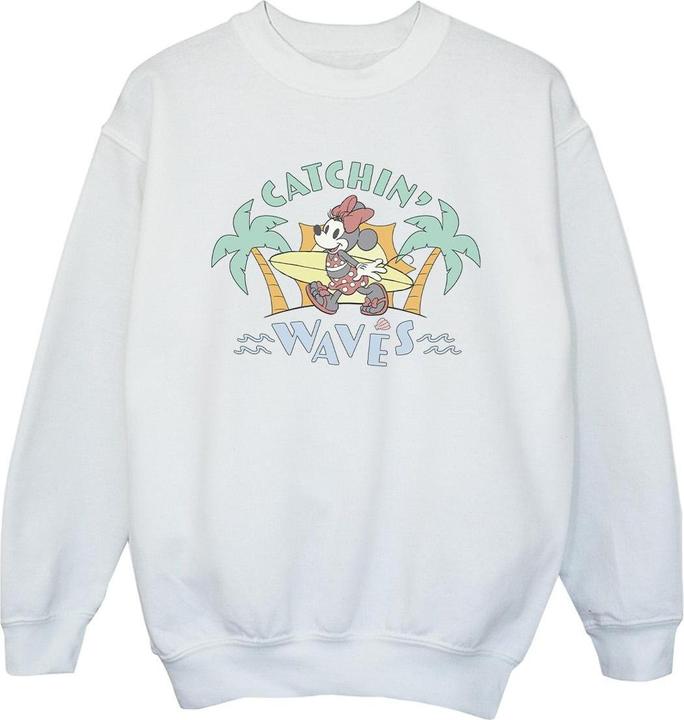 Disney Minnie Mouse Catchin Waves Sweatshirt Mädchen