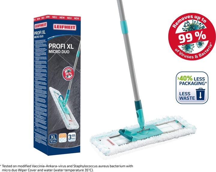 Produktbild Leifheit Bodenwischer Profi XL micro duo (1 Stk.)