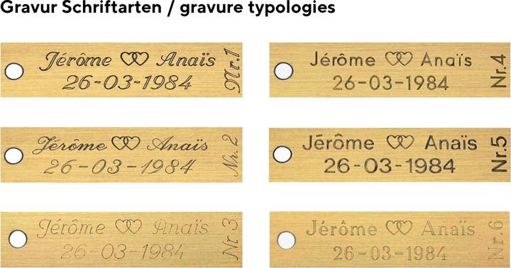 Immagine prodotto Carat Identità (5 cm, Argento)