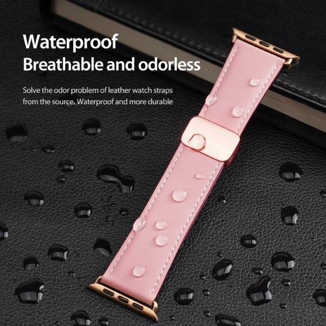 Produktbild Dux Ducis YA Armband (42 mm, 44 mm, 45 mm, 49 mm, Kalbsleder, Apple Watch Series 1, Apple Watch Series 2, Apple Watch Series 3, Apple Watch Series 4, Apple Watch Series 5, Apple Watch Series 6, Apple Watch Series 7, Apple Watch Series 8, Apple Watch Series 9, Apple Watch SE, Apple Watch Ultra, Apple Watch Ultra 2)