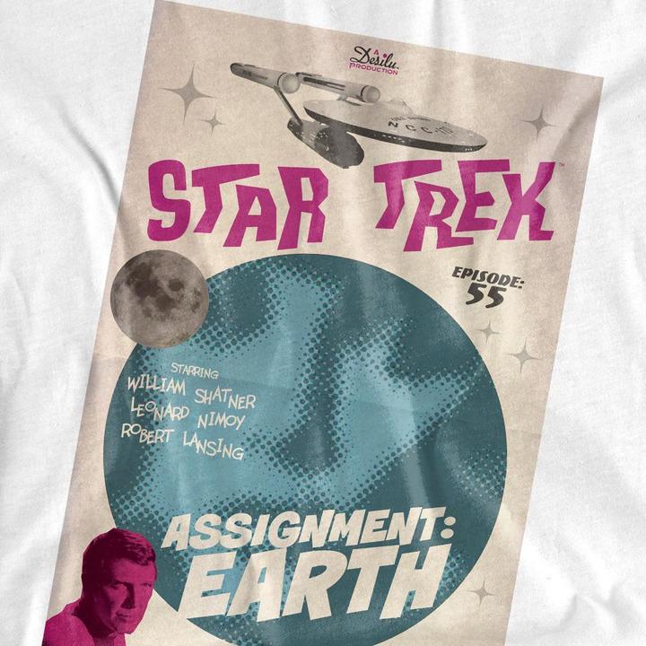 Actual product image Unisex Adult The Original Series Episode 55 T-Shirt (XL)