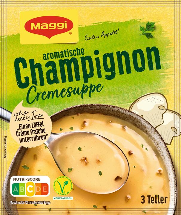 Maggi GUTEN APPETIT Suppe Champignon Creme, ergibt 750 ml (750 ml)