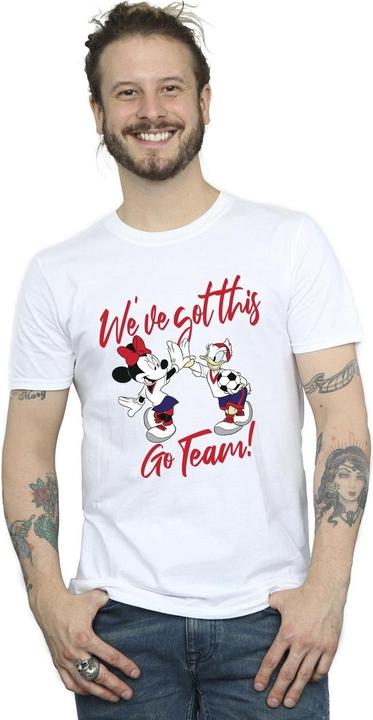 Actual product image Disney Mens Minnie Daisy We've Got This T-Shirt (XL)