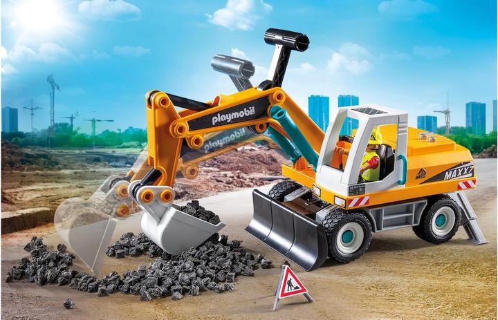 Produktbild Playmobil Bagger (71749, Playmobil Action Heroes)