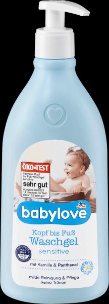 dm babylove Kopf bis Fuss
