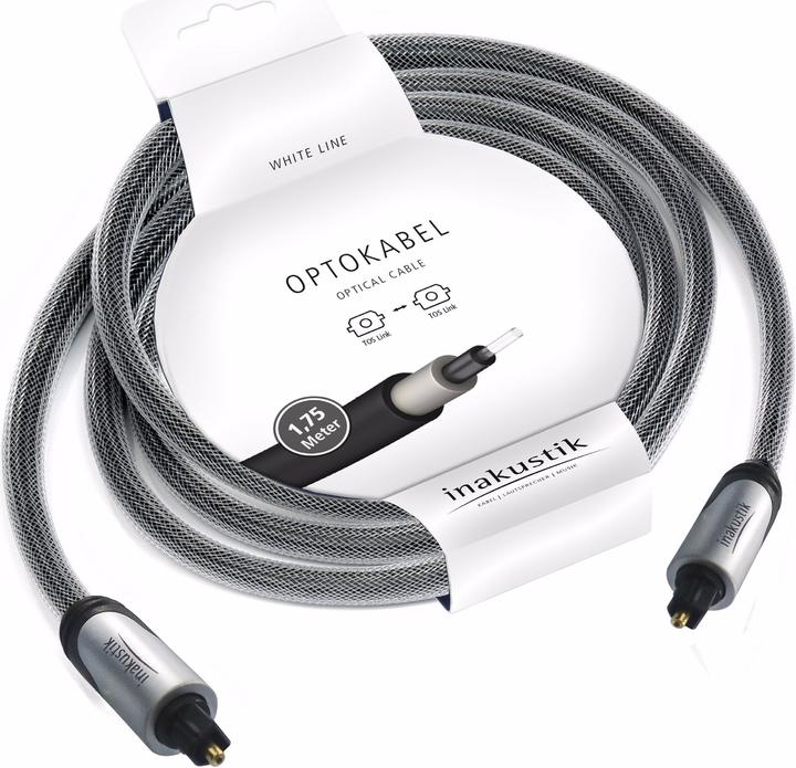 Image du produit Inakustik ligne blanche optique (1.75 m, Optique)