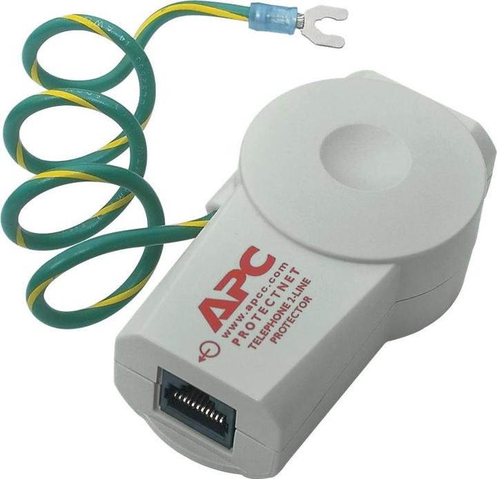 APC ProtectNet standalone surge protector for analog/DSL phone lines (2 lines, 4 wires)