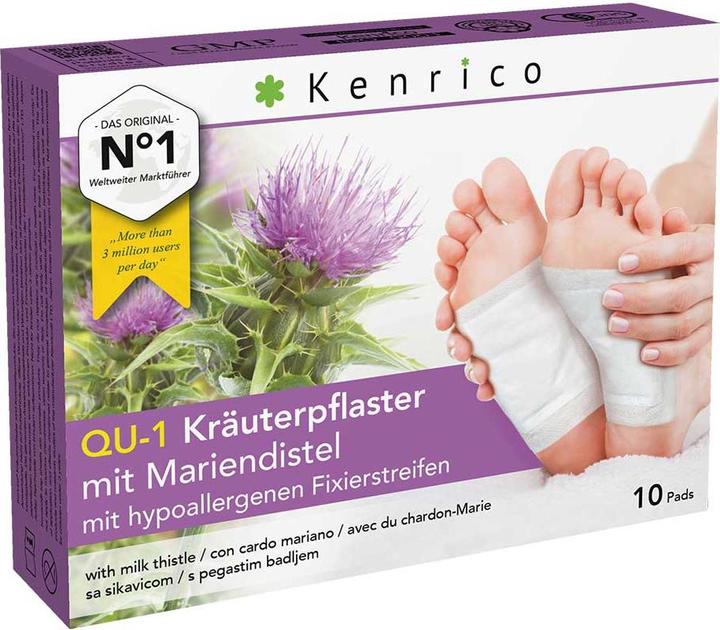 Produktbild Kenrico Kräuterpflaster mit Mariendistel Pfl (10 x)