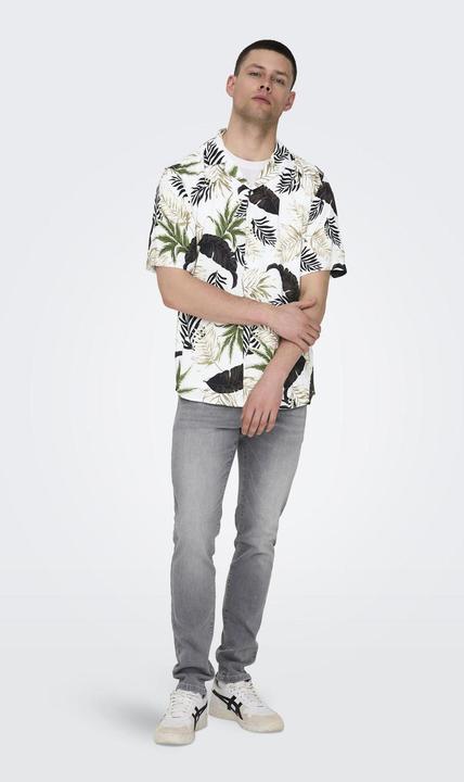 Actual product image Only & Sons Regular fit Resort collar shirt Shirt (XL)