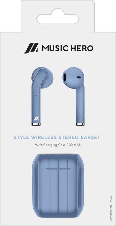 Actual product image SBS Style Micro-USB Bluetooth Headset Blue (2.50 h, Wireless)