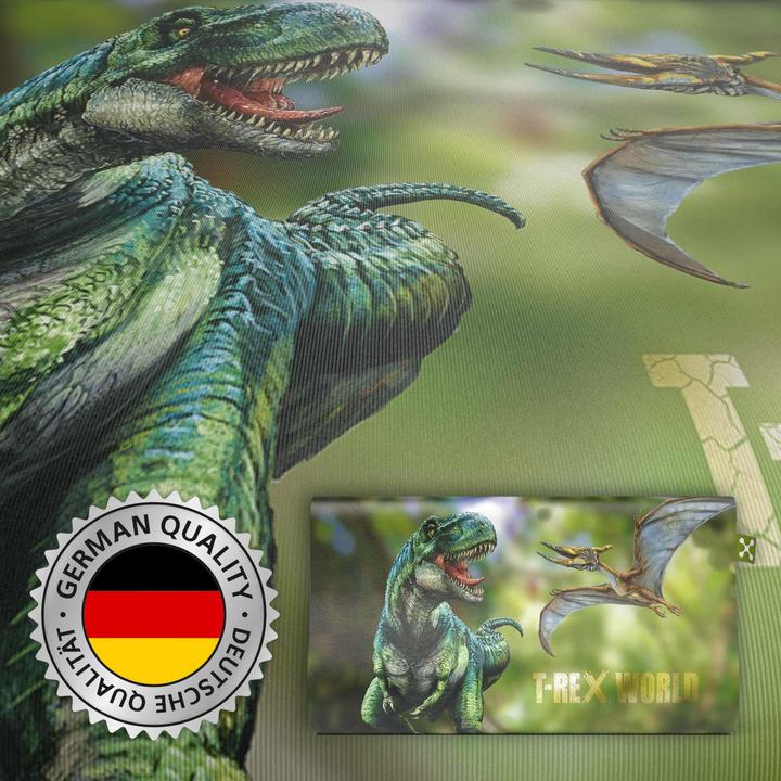 Image du produit Smartsleep Taie d'oreiller Ergonomic T-Rex-World 50 x 32 cm pour enfants