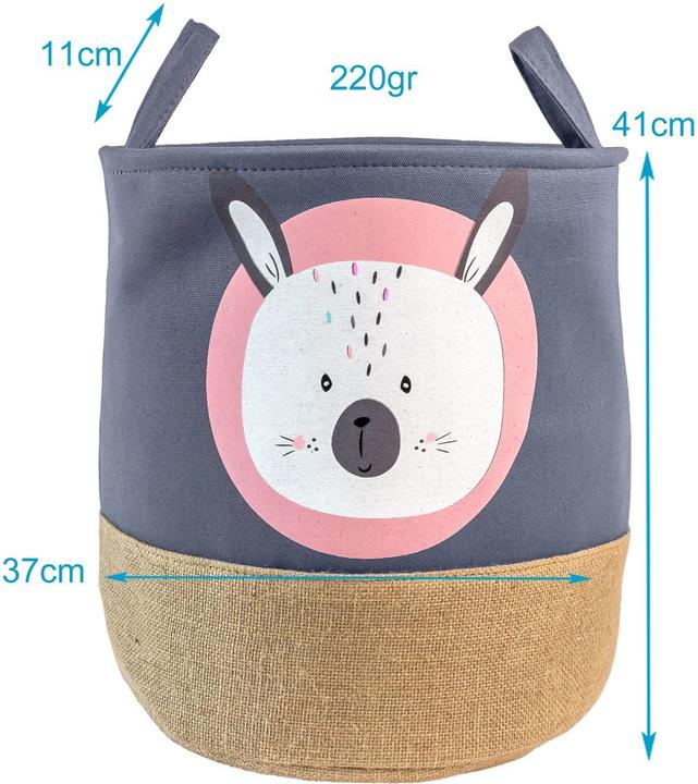 Actual product image Intirilife Children's storage basket for laundry toys (1 x, 37 x 37 x 41 cm)