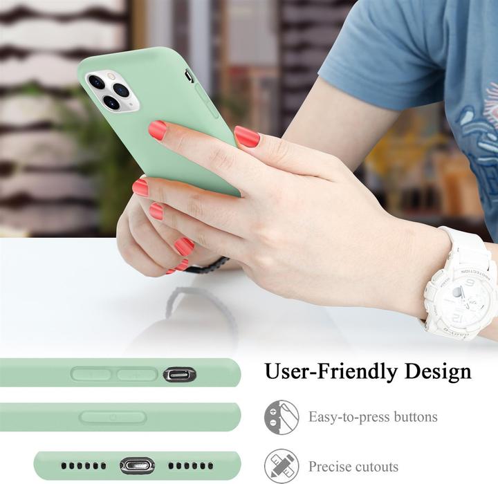 Immagine prodotto Cadorabo Copertura della cassa del silicone liquido TPU (Apple iPhone 11 Pro)