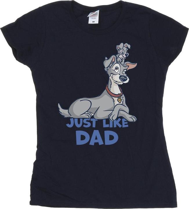 Produktbild Disney Lady And The Tramp Just Like Dad TShirt (XXL)