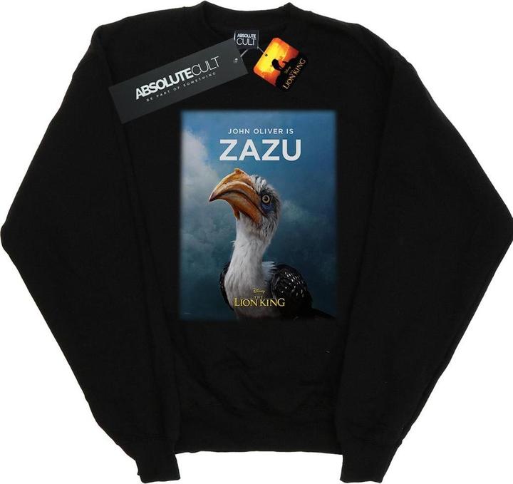 Actual product image Disney Womens/Ladies The Lion King Movie Zazu Poster Sweatshirt (XXL)