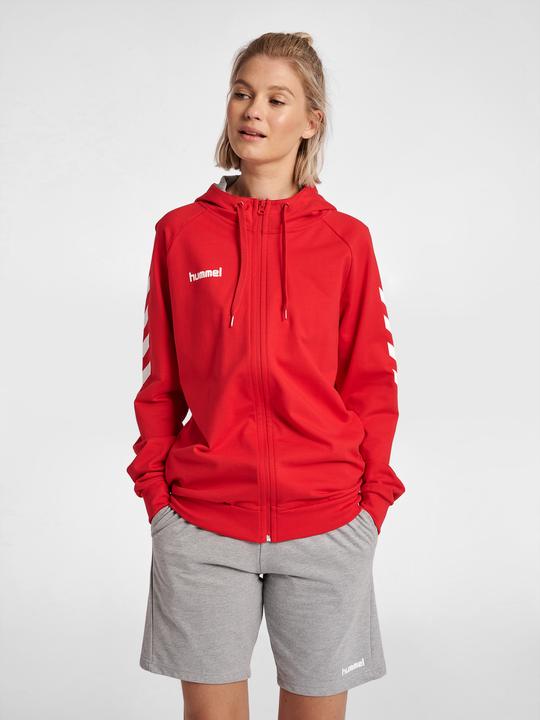 Actual product image hummel Go Cotton Zip Hoodie Woman (XS)