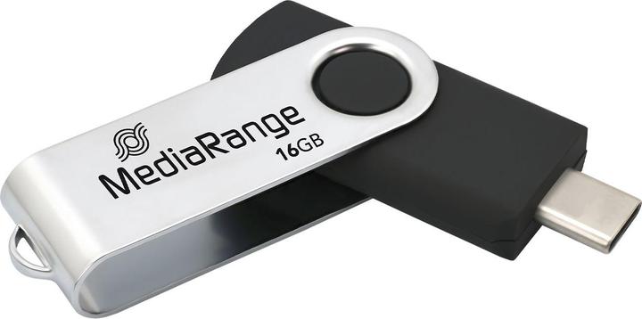Actual product image MediaRange Swivel Stick (16 GB, USB 3.2)