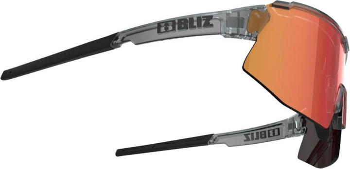 Actual product image Bliz Breeze Transparent Brown w Multi Cat 3 VLT 13% (Transparent Grey, Brown w Red Multi, Orange, Transparent Grey)