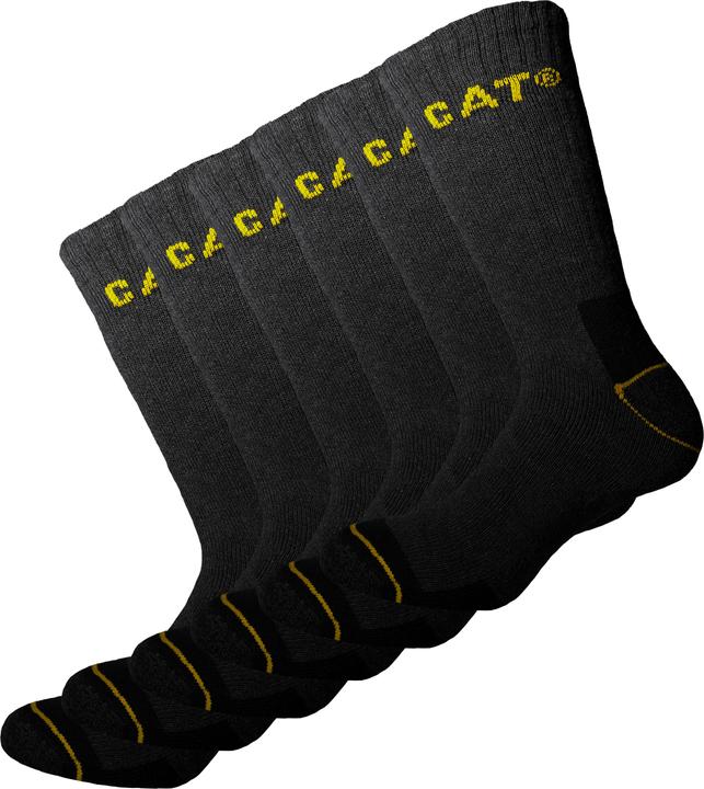 Cat Work Socks grey 6P