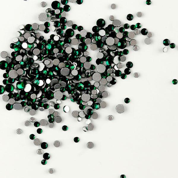 BrillBird Strasssteine SS3 Emerald green 100stk (Emerald Green)