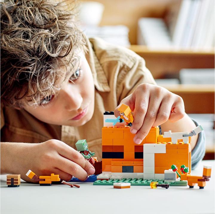 Produktbild LEGO Die Fuchs-Lodge (21178, LEGO Minecraft)