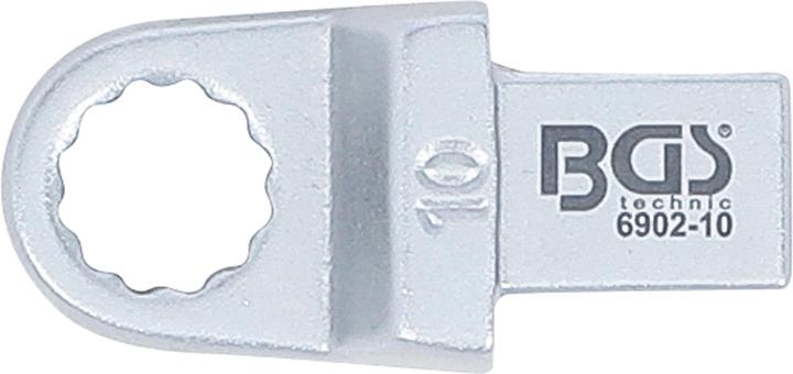 Actual product image BGS Push Fit Ring Spanner | 10 mm | Square Size 9 x 12 mm (10 mm)