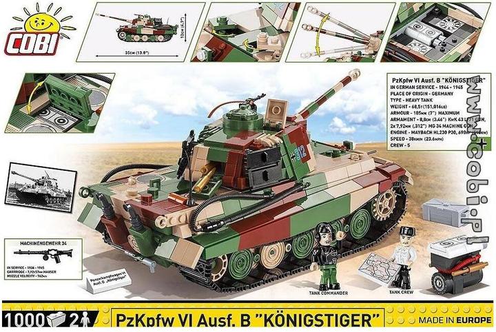 Produktbild Cobi Kampfwagen VI Ausf. B Königstiger