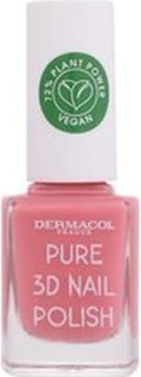 Produktbild Dermacol Natural nail polish Pure 3D (Nail Polish) 11 ml - Shade: 05 Rose Veil (05 Rose Veil)