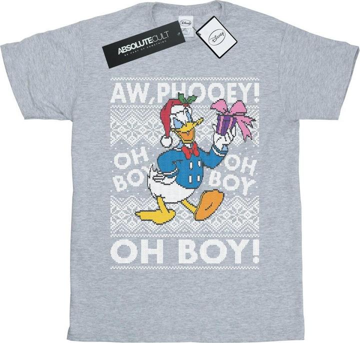 Produktbild Disney Donald Duck Christmas Fair Isle TShirt (XL)