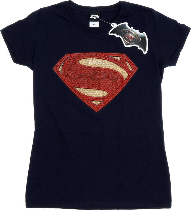 Superman Mann aus Stahl Logo TShirt aus Baumwolle