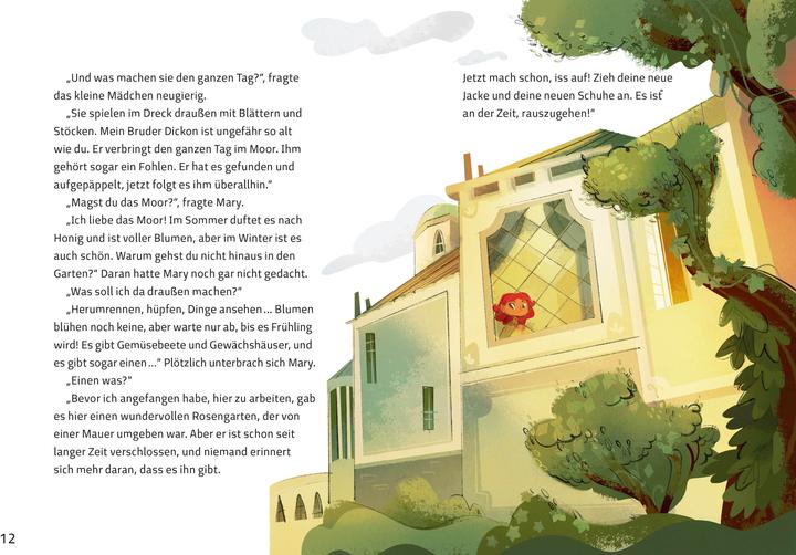 Immagine prodotto Der geheime Garten (Illustrierte Kinderbuchklassiker) (Tedesco, Sabine Werner, I bambini della Stella Bianca, Domenico Russo, 2024)