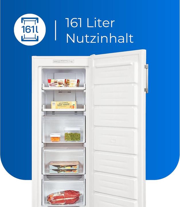 Produktbild Exquisit GS231-NF-H-040C (Freistehend, 161 l)