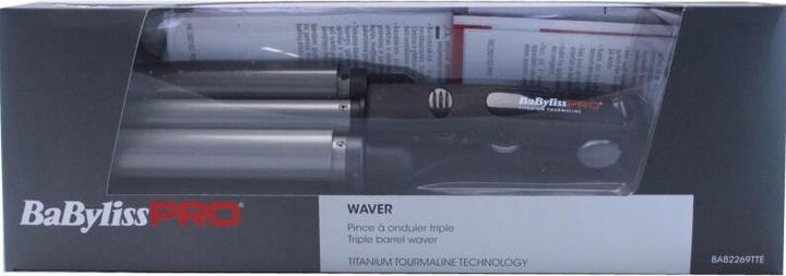 Produktbild BaByliss Pro Titanium Turmalin Dreifaches Welleneinsen (22 mm, 19 mm)