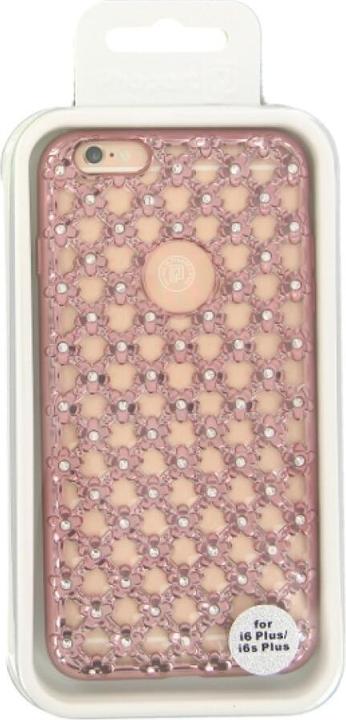 Produktbild NoName Silicone Case Diamond Iphone 6 Plus rose (Apple iPhone 6 Plus)