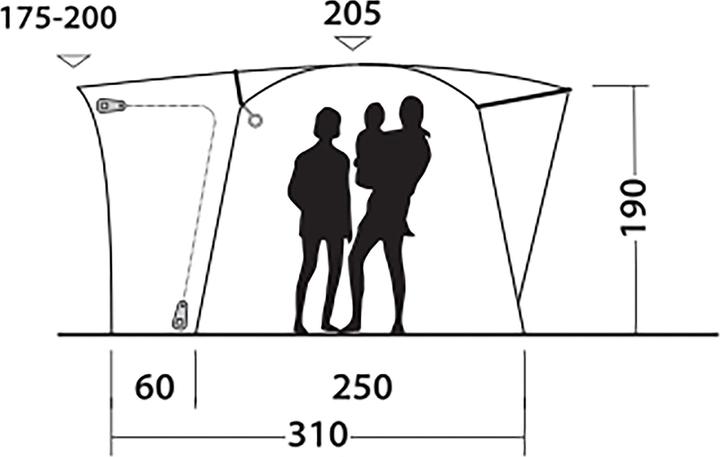 Immagine prodotto Outwell Pine Hills (Tenda, 12.30 kg)