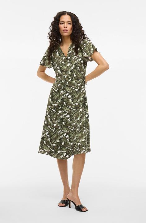 Image du produit Vila Kurzärmeliges Wickelkleid (42)
