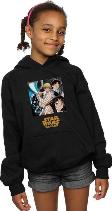 Immagine prodotto Star Wars Anime Poster Felpa con Cappuccio Ragazze (128)