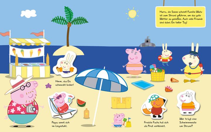 Produktbild Peppa Pig Magnet-Spiel-Buch (Deutsch, 2022)
