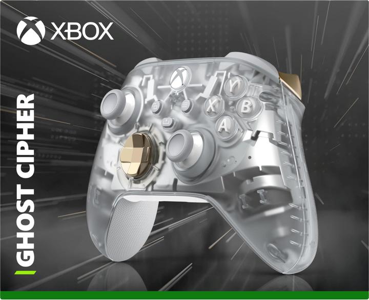 Image du produit Microsoft Manette sans fil Xbox - Ghost Cipher (édition spéciale) (Xbox Series S, Android, iOS, PC, Xbox Series X)
