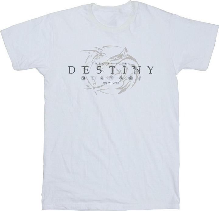 Actual product image Netflix Mens The Witcher Wolf's Destiny T-Shirt (S)
