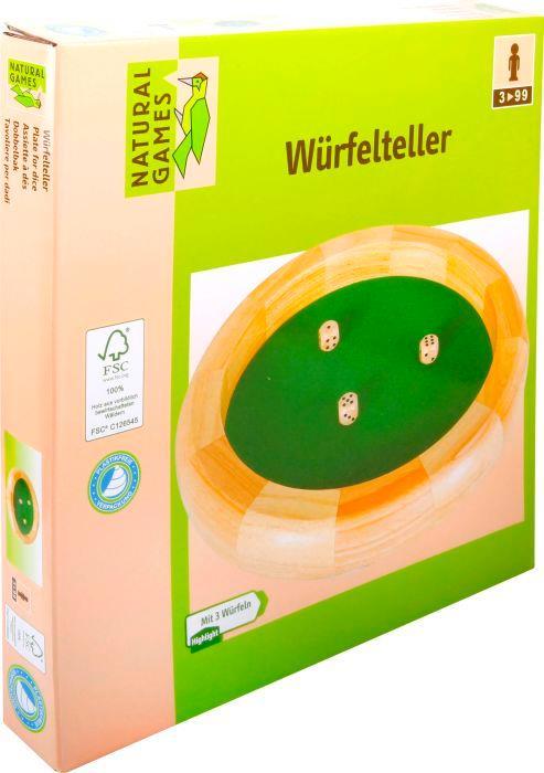 Produktbild Natural games Würfelteller