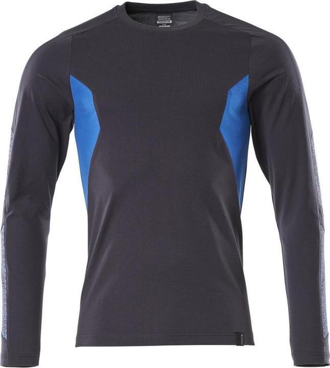Produktbild Mascot Longsleeve Accelerate Schwarzblau/Azurblau Gr.L (L)