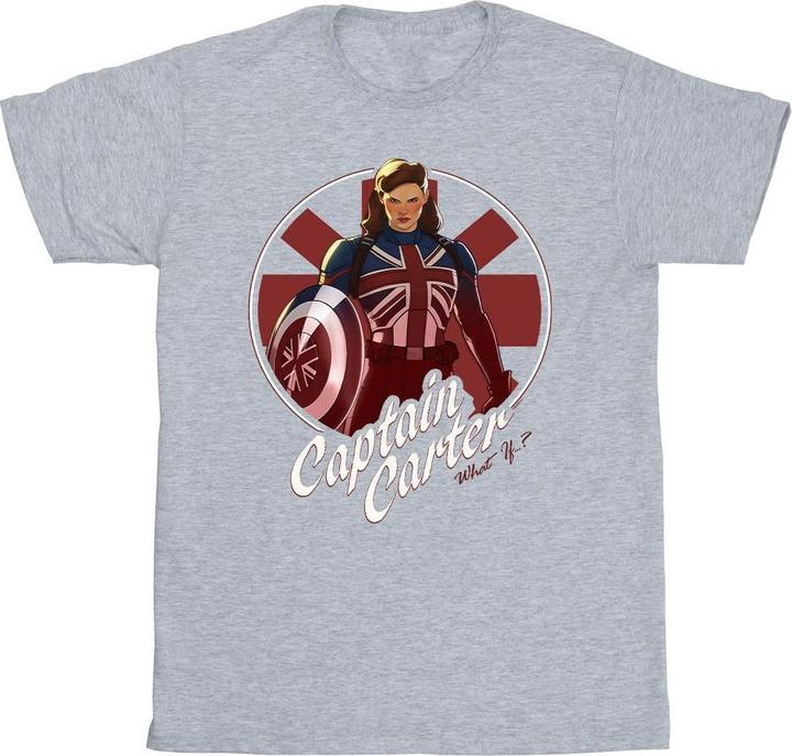 Image du produit - T-shirt WHAT IF CAPTAIN CARTER - Homme (S)