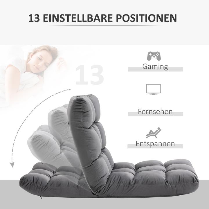Produktbild Homcom Bodensessel 3-in-1