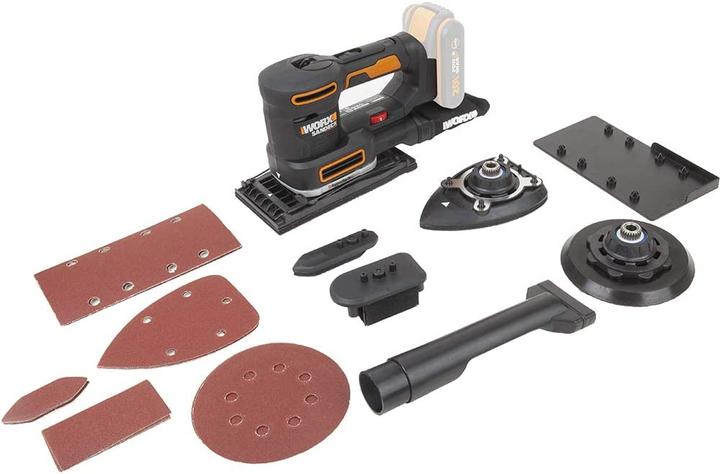 Immagine prodotto Worx Levigatrice multifunzione WX820.9 20V a batteria (Multisander)