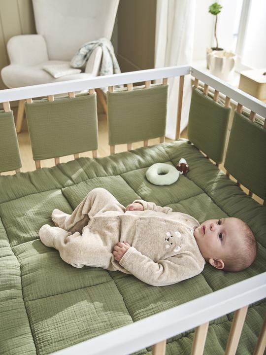 Produktbild Vertbaudet Baby Bettumrandung/Laufgitterpolster aus Musselin