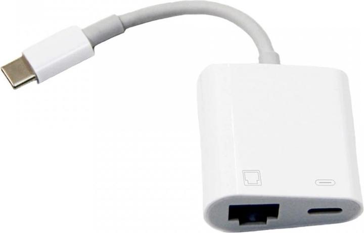 PowerGuard Adattatore con ricarica (RJ45, USB tipo C)